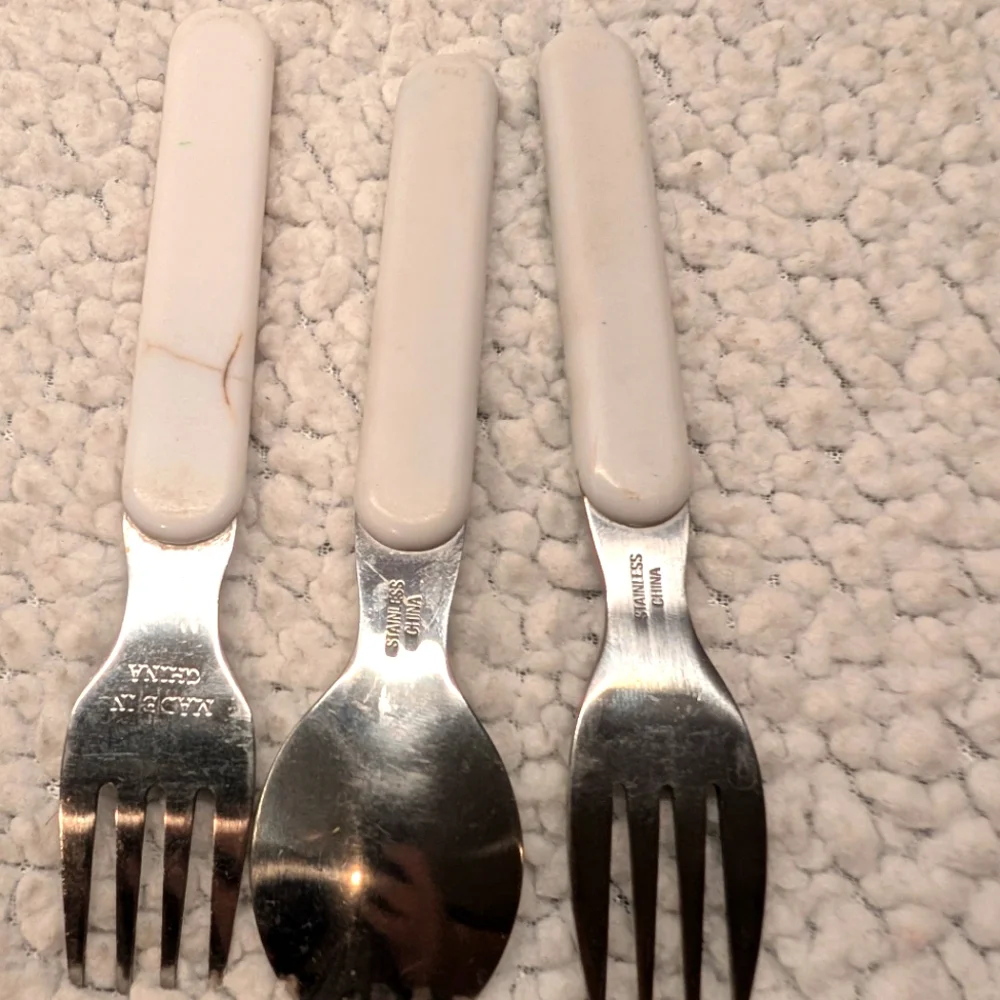 Kids Silverware Melamine Lion Elephant Monkey Zebra Jungle + Halloween Spider